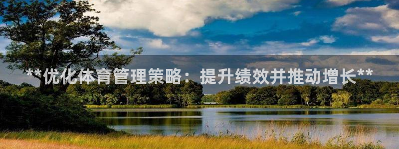 必一体育下载秀给网：**优化体育管理策略：提升绩效并推动增长